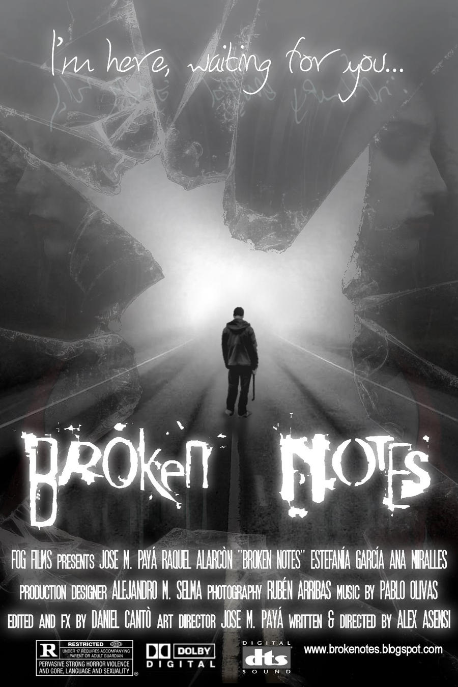 BROKEN NOTES Movie Poster 02 by AlexSlevin on DeviantArt