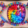 The Mandela of Rainbow inside the Big Eye