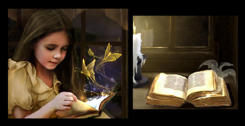 Войти в ее читать. Волшебная книга. Девочка с волшебной книжкой. Девочка с волшебной книгой. Волшебное чтение.