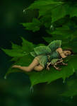 A Fairy Garden Nap by Tammara