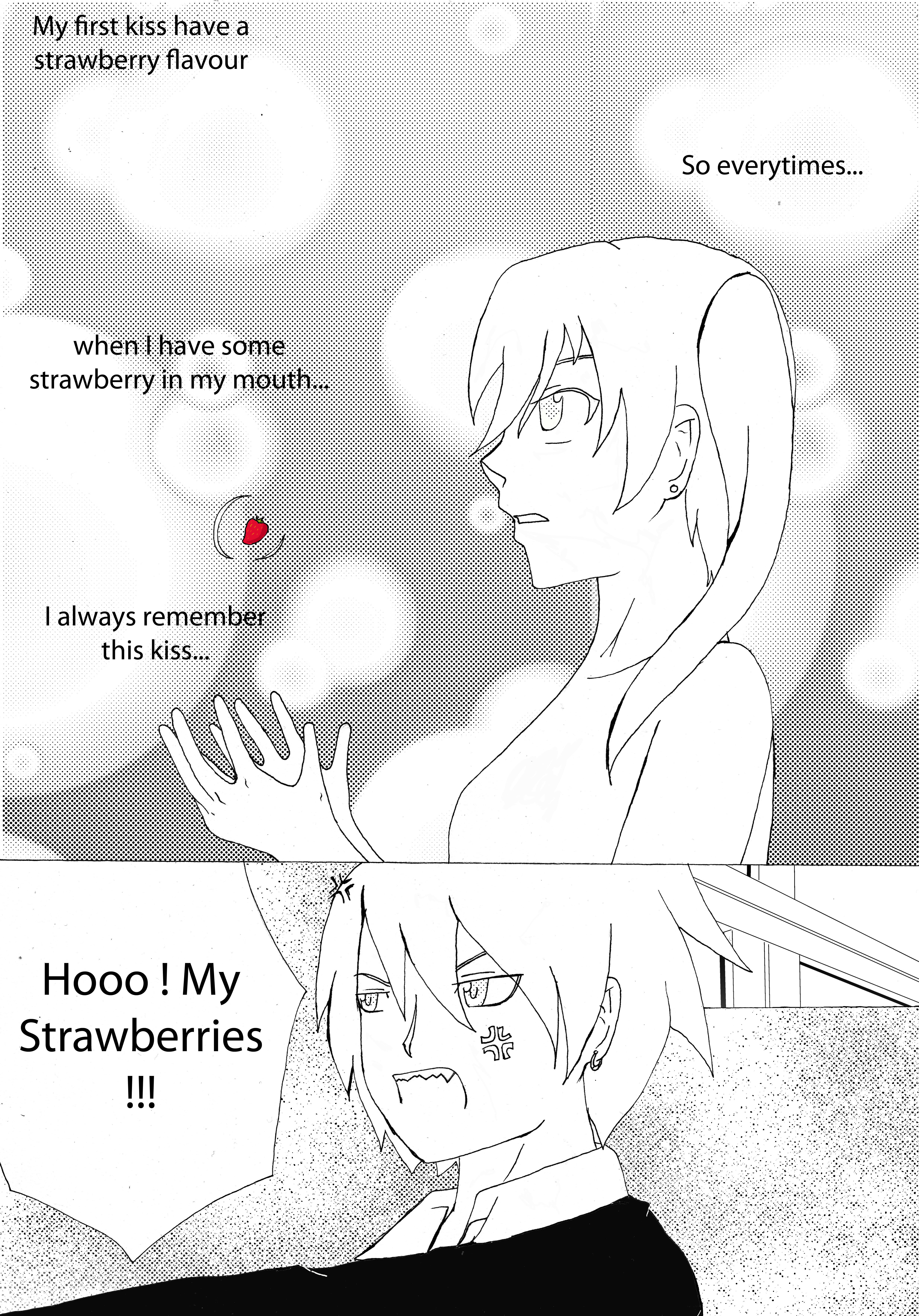 Soul x Maka Doujin : Strawberry flavour p1