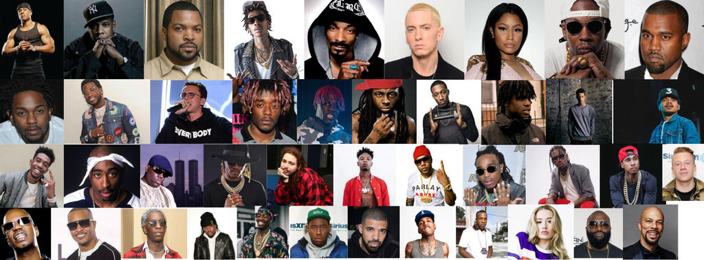 My Favorite Rappers Collage by JawsandGumballFan24 on DeviantArt