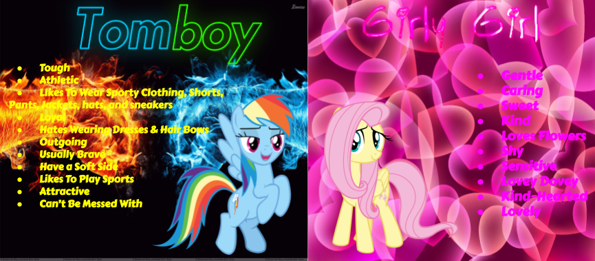 Tomboy Vs Girly Girl Comparison By Jawsandgumballfan24 On Deviantart Tomboy Vs Girly Girl Comparison By Jawsandgumballfan24 On Deviantart