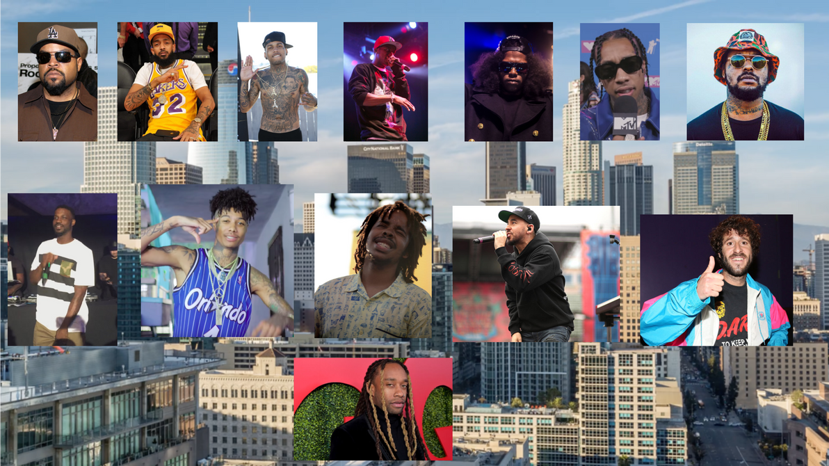 Rappers From Los Angeles by JawsandGumballFan24 on DeviantArt