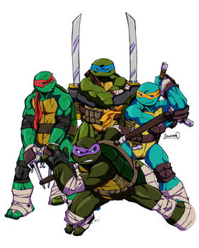 Heroes In A Half Shell By Redcole84