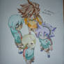 Sakuma,Genda,Sakiyama,Narukami Drawing finished