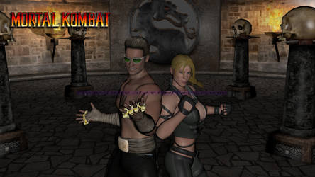 Mortal Kombat - Johny Cage X Sonya Blade