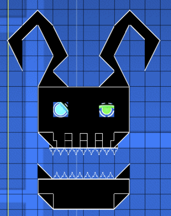 Geometry dash demon by Johnexe2 on DeviantArt