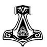 Assassin's Creed Norwegian Thor's Hammer Insignia