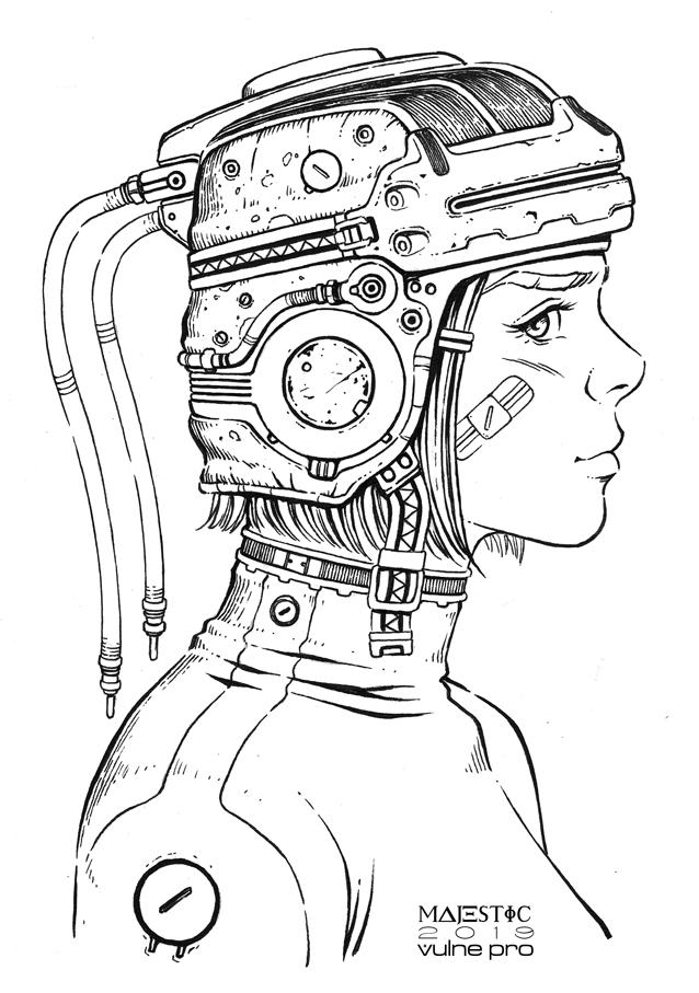 TankDriver-Inktober2019-06 by VulnePro on DeviantArt