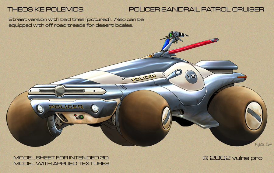 Policer Patrol Sandrail