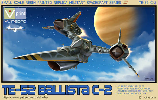 TE-52 BALLISTA C-2 box art PREVIEW
