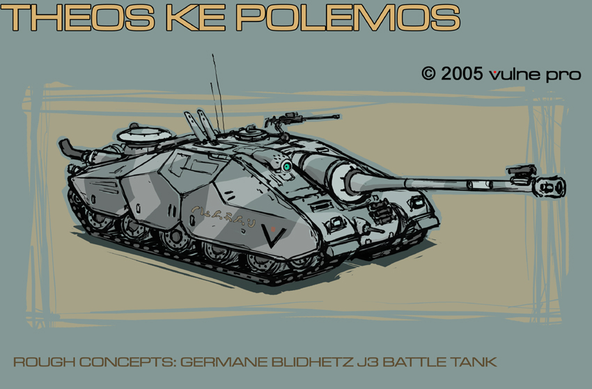 Germane Blidhetz J3 Tank