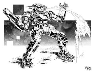 Battletech - Wolfhound 'Teufel'