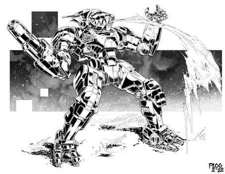 Battletech - Wolfhound 'Teufel'