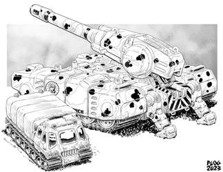 Battletech - Keiler Self-Propelled Gun