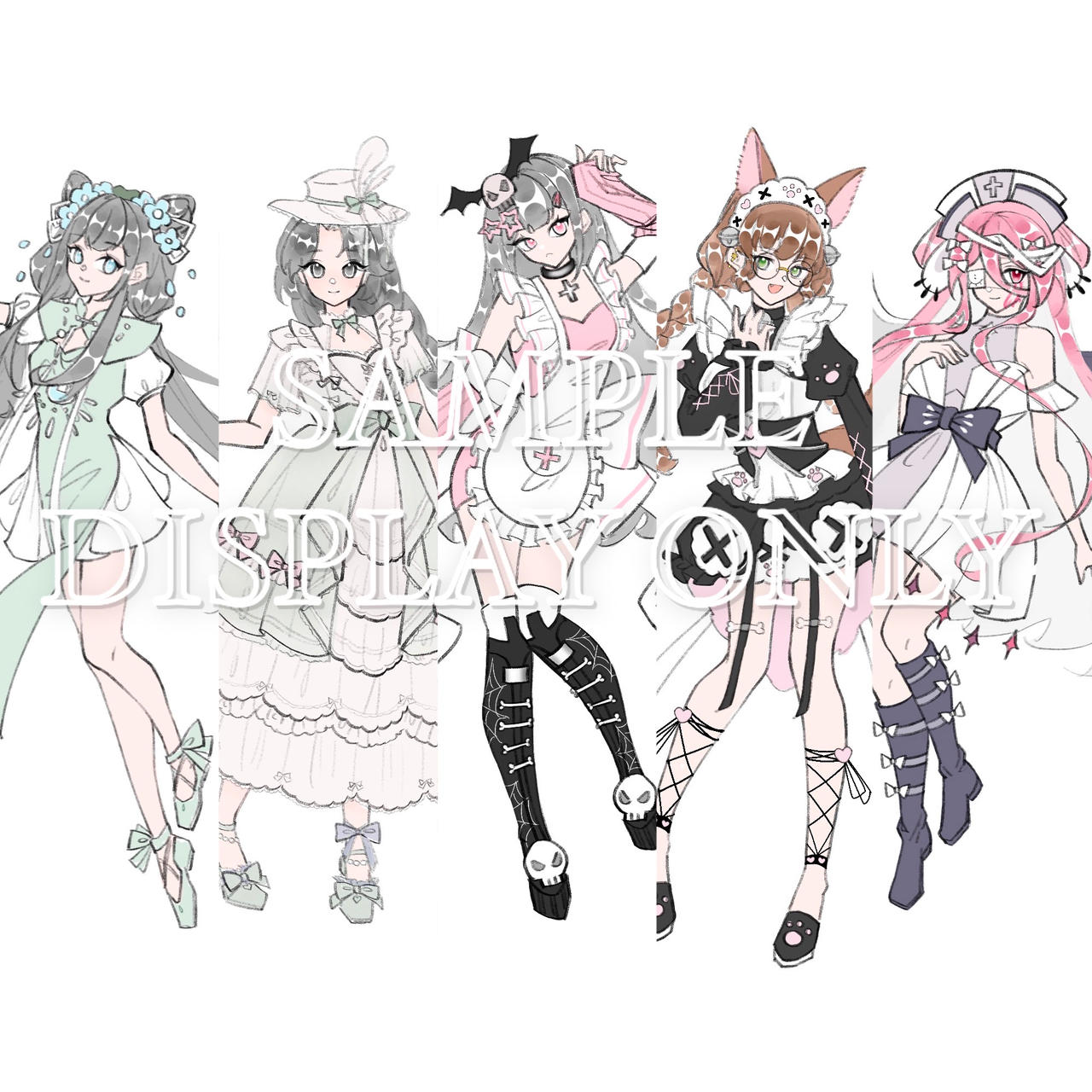 Compromise Sktech Full Body Sktech_Commission by cocoghoti on DeviantArt