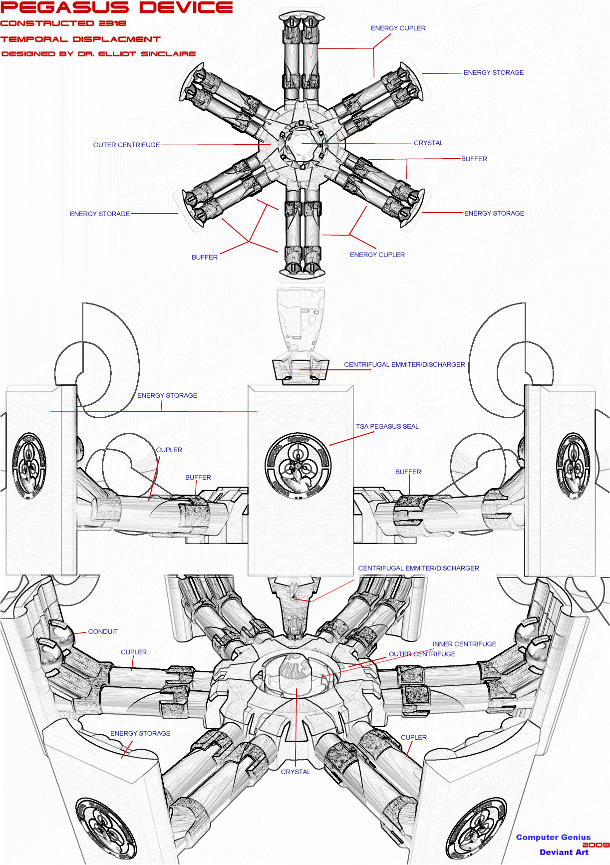 Pegasus Device Schematics