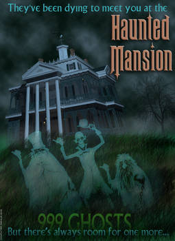 Haunted Mansion Poster 2012