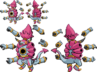 Pixel Hoopa Hoopa Unbound (Collab) by Falgaia on DeviantArt