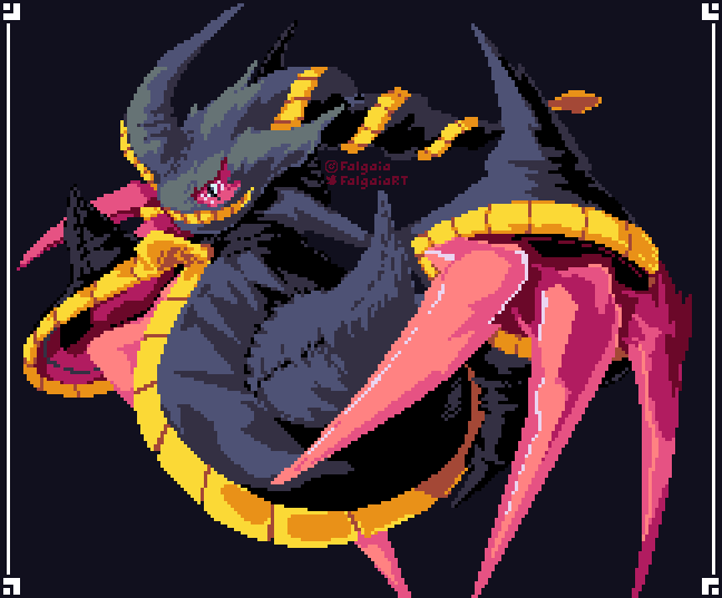 Shiny Rayquaza pixel by Dragonwolf360 on DeviantArt