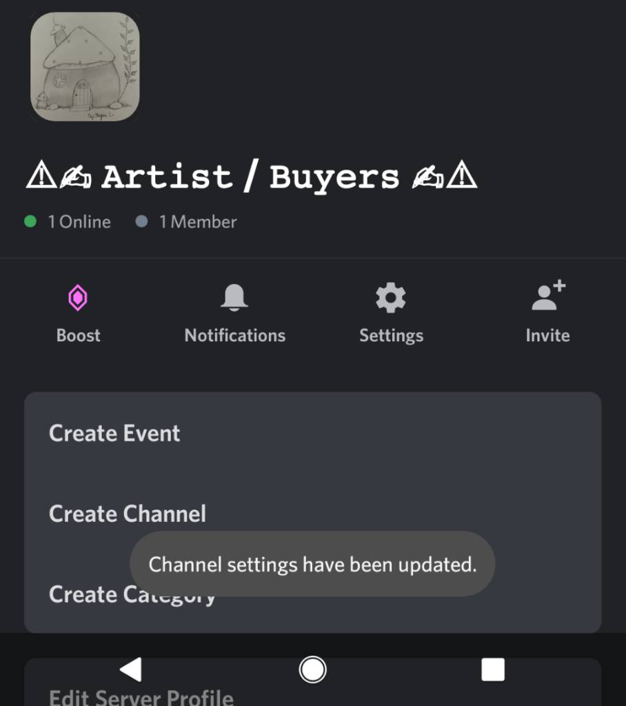 Discord server for artists / buyers !!! by Bleh1999 on DeviantArt
