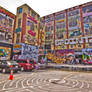 Parking lot at 5 Pointz