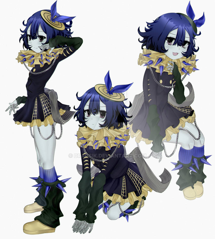 Reference sheet commission by Dracsik on DeviantArt