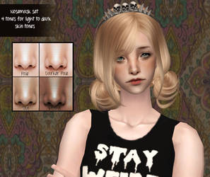 Sims 2 Nosemask set