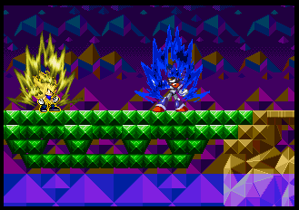 Mecha Sonic Pixel Art by DomiNubgrounds on Newgrounds