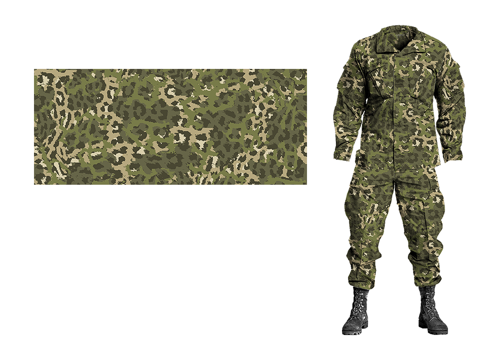 Leopard 22 Camouflage – Pattern Crew
