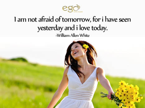 I Am Not Afraid Of #tomorrow