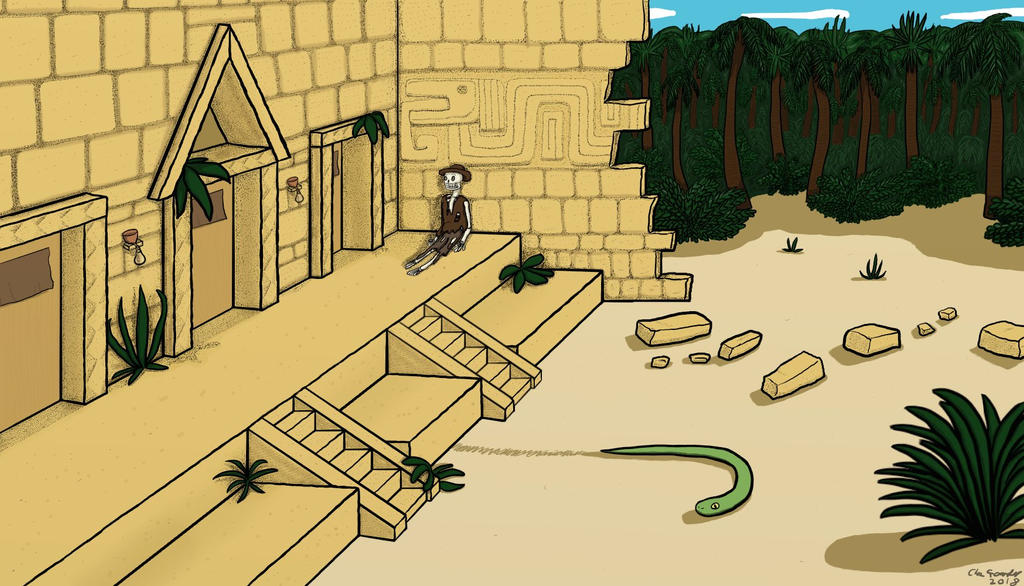 The Crystal Maze (Classic) - Aztec Zone by FieryBirdyThing on DeviantArt