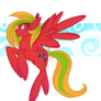 A Red Lightning Pony in the Sky - Request
