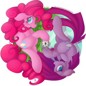 Pinkie Pie and the Mirror Pool - Commission