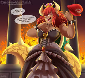 Bowsette - Fancy Version