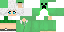 Minecraft Skin Creeper Girl by me