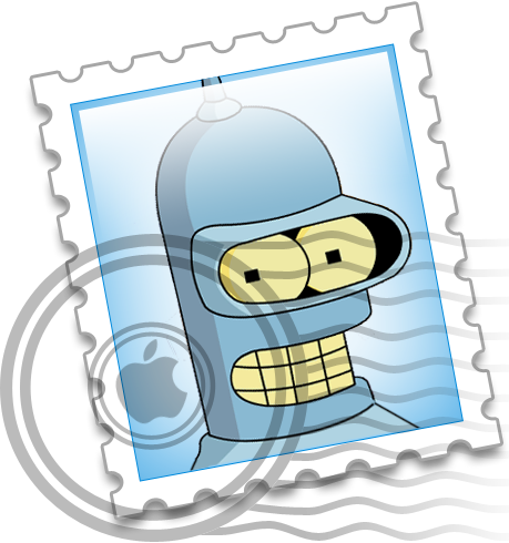 Bender Mail.app Icon
