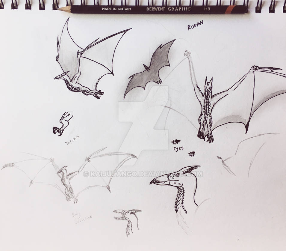 RODAN! by KaijuTango on DeviantArt