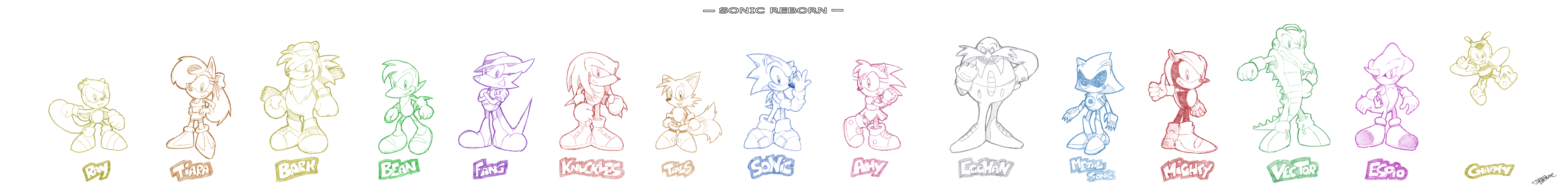 .:Sonic Reborn:. Cast