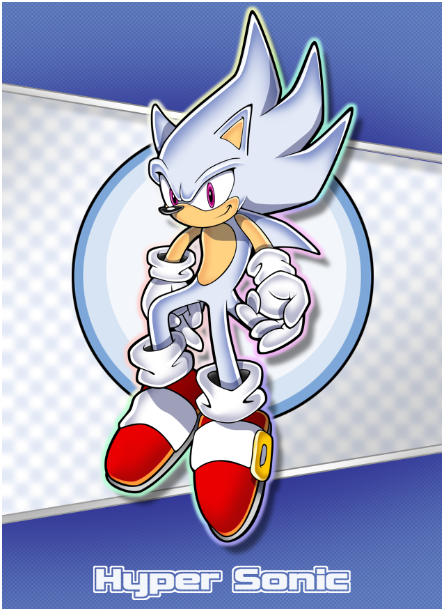 hyper sonic  Sonic, Sonic the hedgehog, Hedgehog