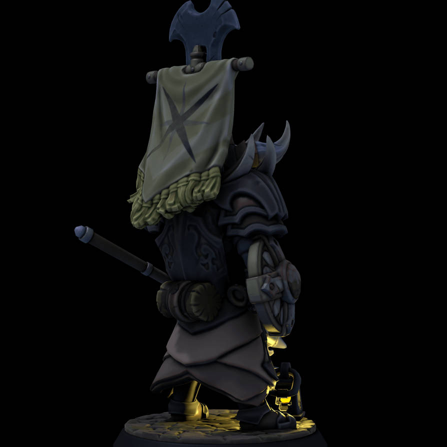 The Sentinel of Rustspire Pass, Rear View by DingoRed on DeviantArt