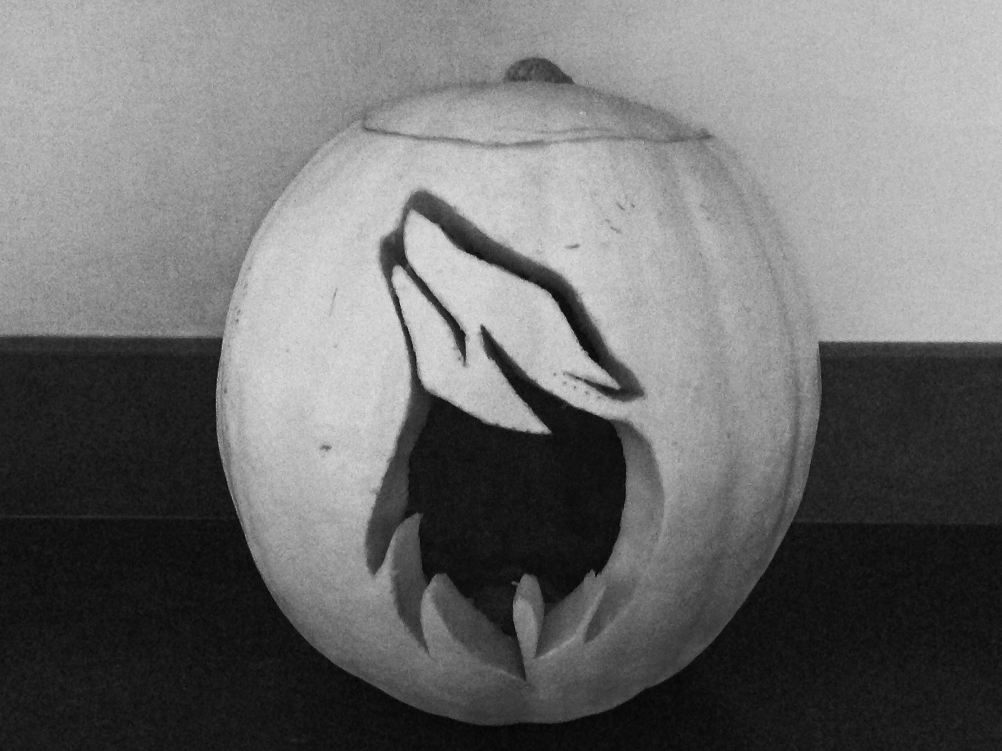 Wolf Jack o' Lantern