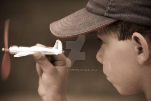 A boy and his plane