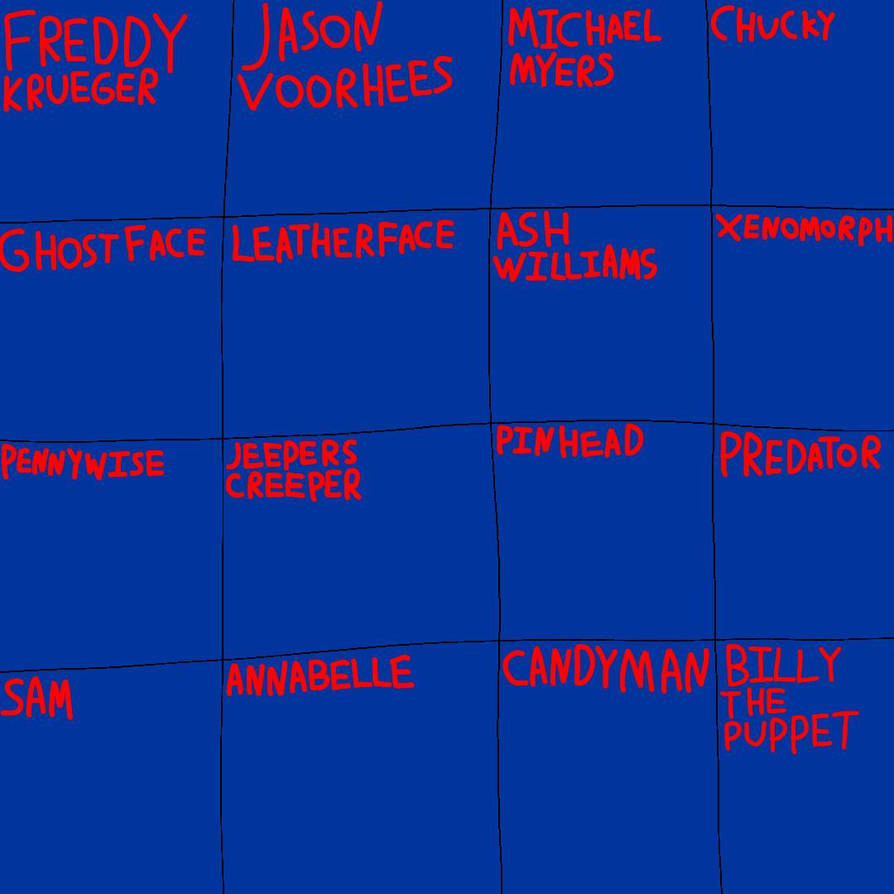 Horror Movie Characters As PPG Style (Collab) by AlexMonette on DeviantArt