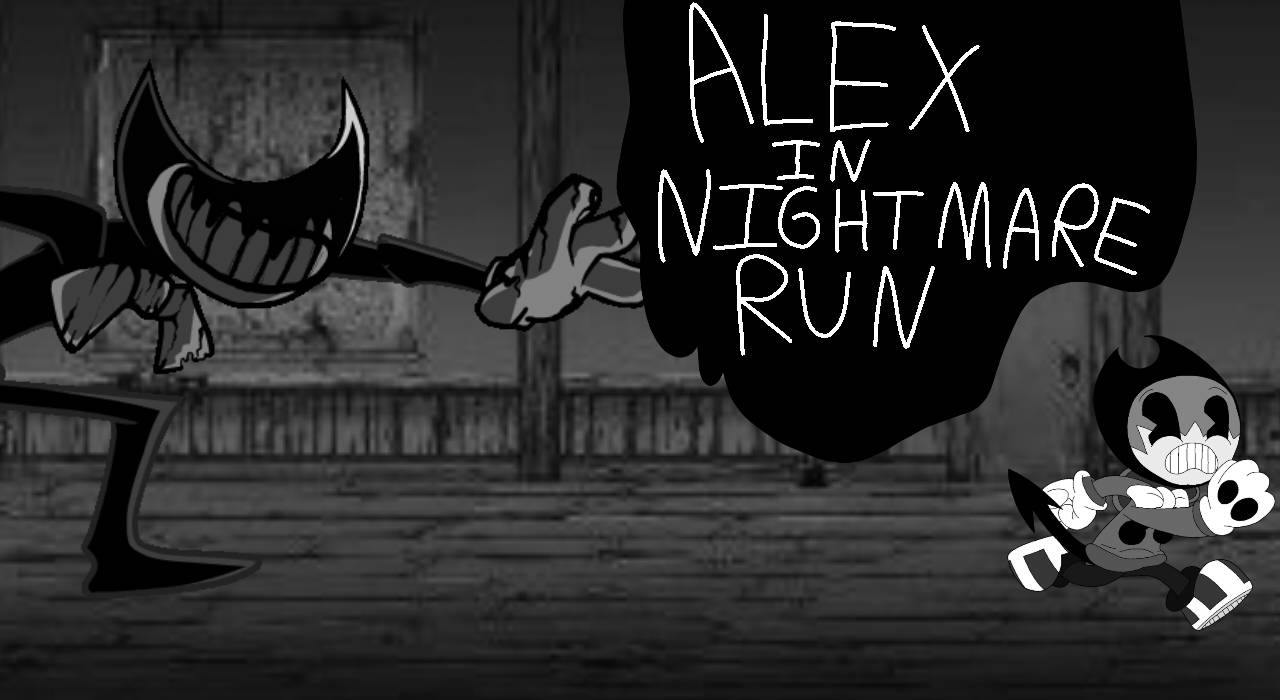 Pixilart - Bendy Nightmare Run by Bendy1929