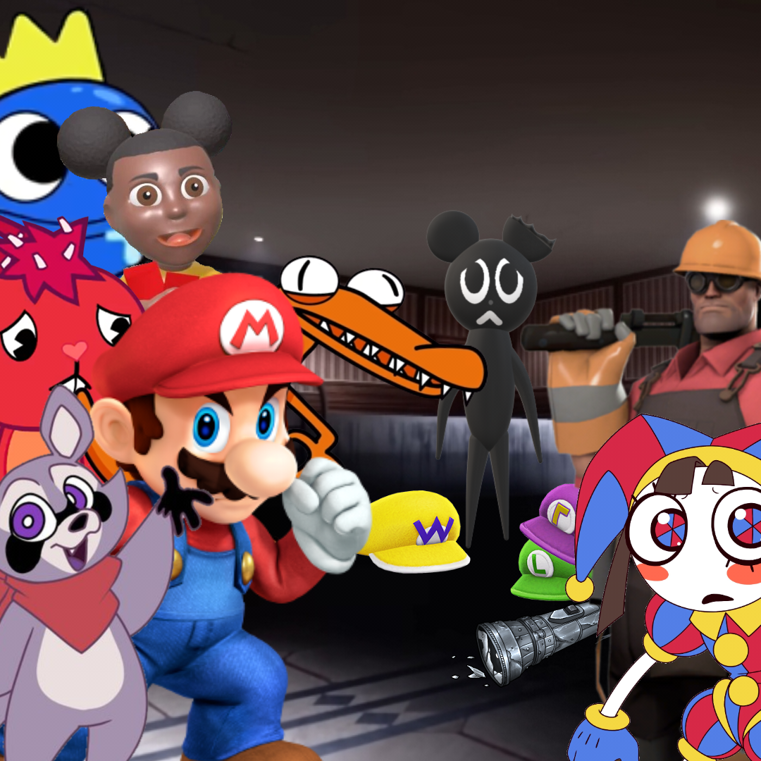 Mario Coexist Mario and Friends die by Cartoon Mouse (Collab) by AlexMonette on ...