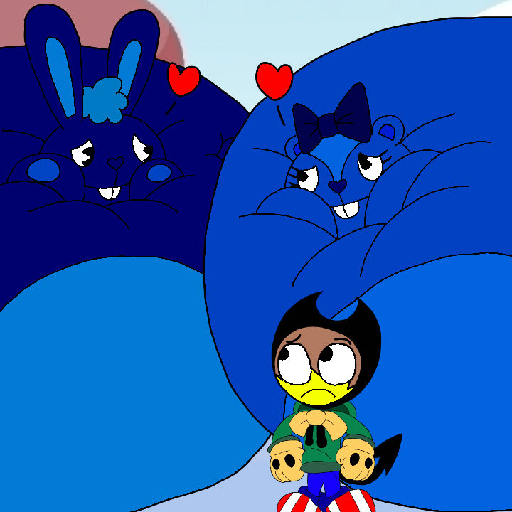 Glggles Inflation Cuddles and Giggles Blueberry inflation by AlexMonette on DeviantArt
