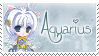 Zodiac Aquarius Stamp