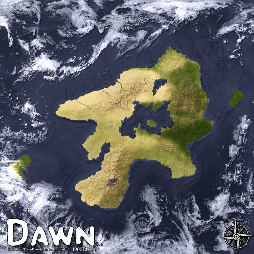 Dawn Physical Map: 1900BCE by TheIrishBandit on DeviantArt